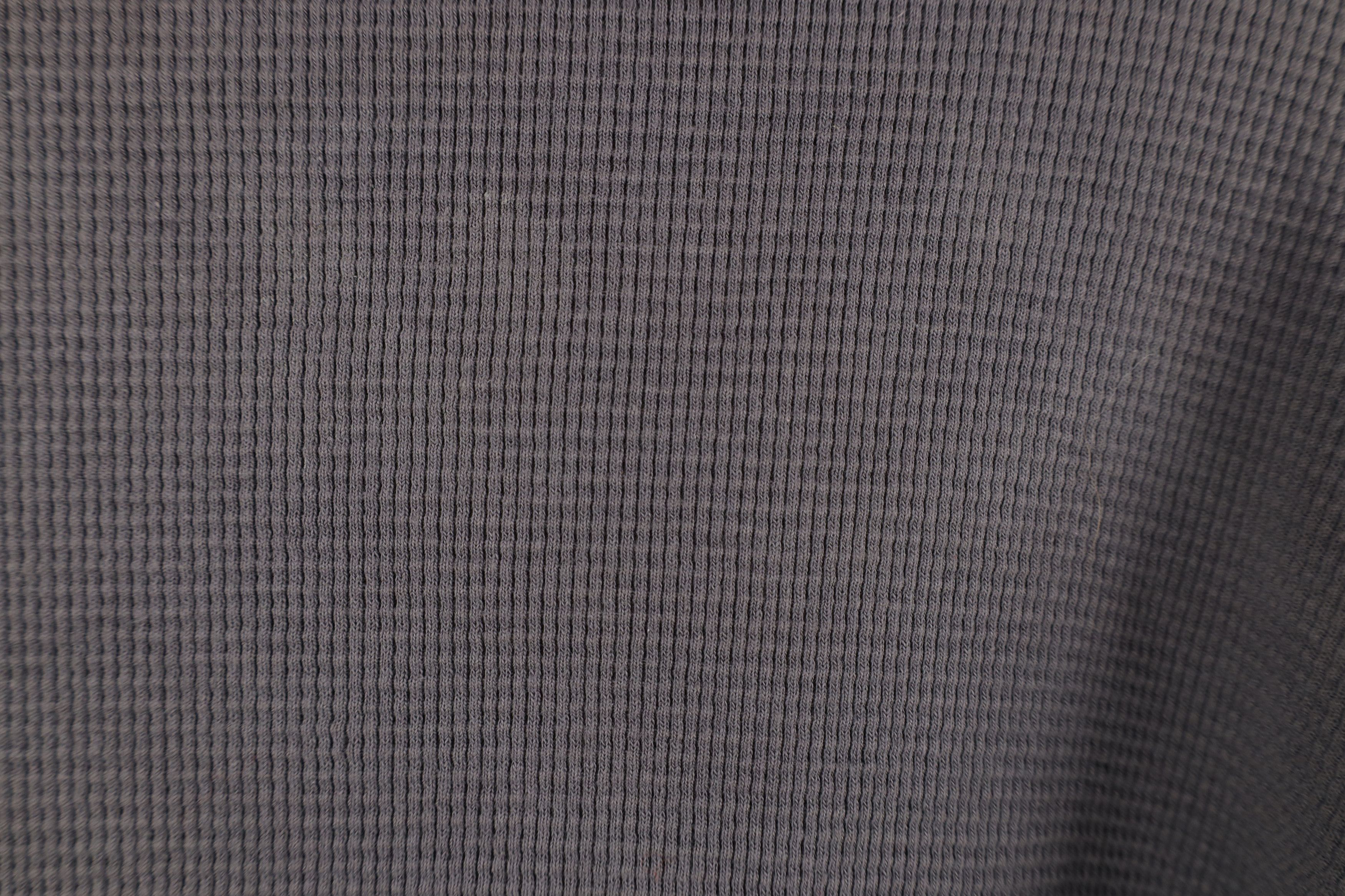 Vintage Vintage 90s Heavy Thermal Waffle Knit Long Sleeve T-Shirt Size US L / EU 52-54 / 3 - 10 Thumbnail
