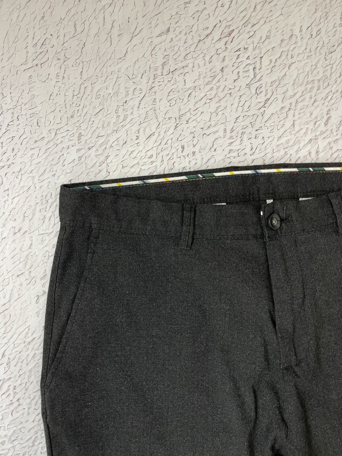 Zara Zara Man grey stretch cropped casual pants Size US 32 / EU 48 - 6 Thumbnail