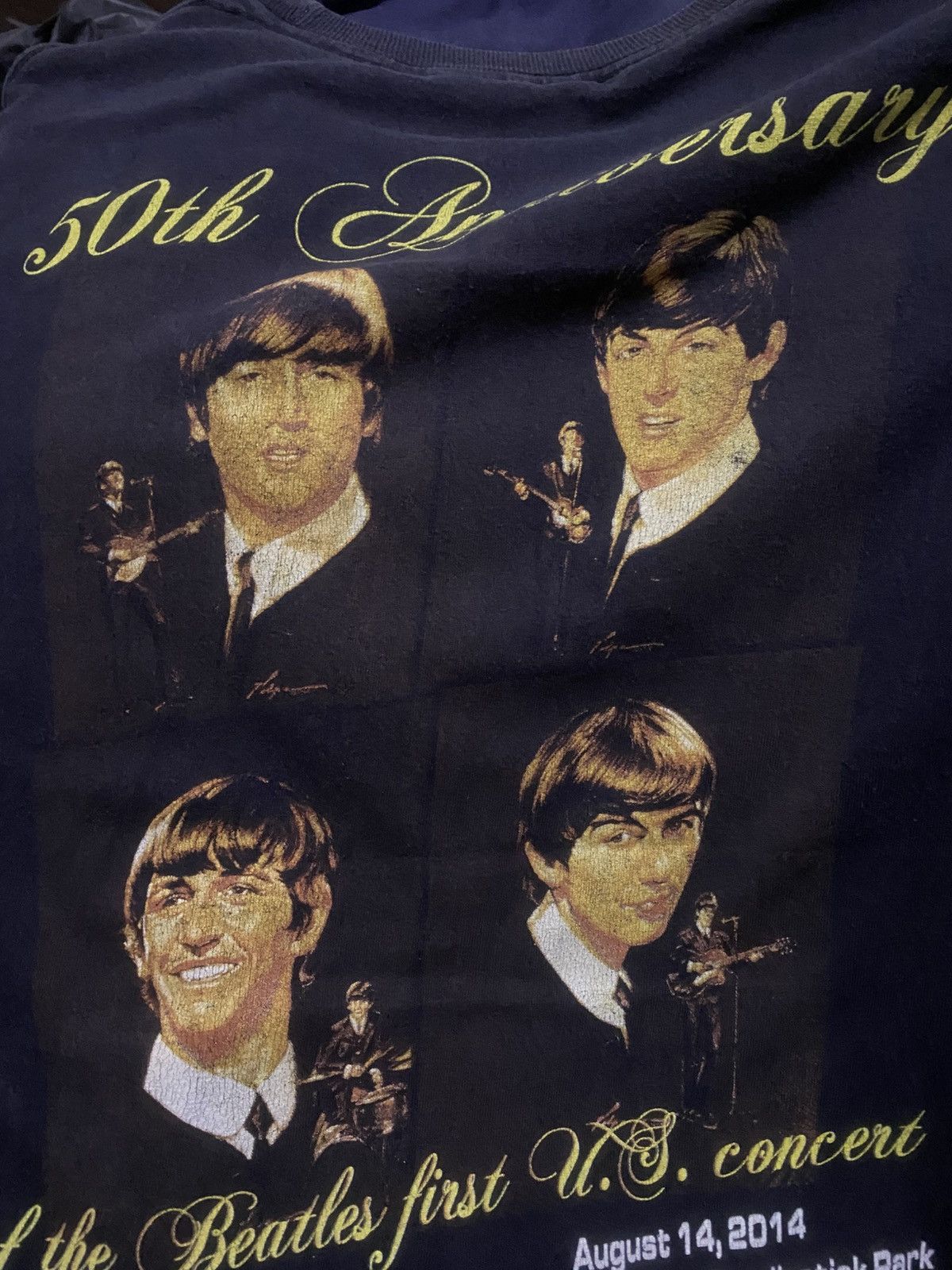 Band Tees Vintage Paul McCartney The Beatles 50th Anniversary Size US L / EU 52-54 / 3 - 5 Thumbnail
