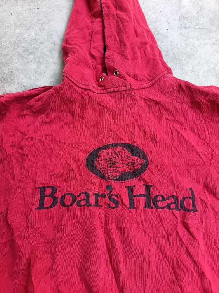 Japanese Brand Vintage boars head reversible hoodie Size US M / EU 48-50 / 2 - 5 Thumbnail