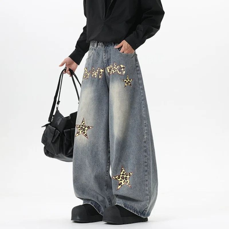Men's Jeans Star Leopard
