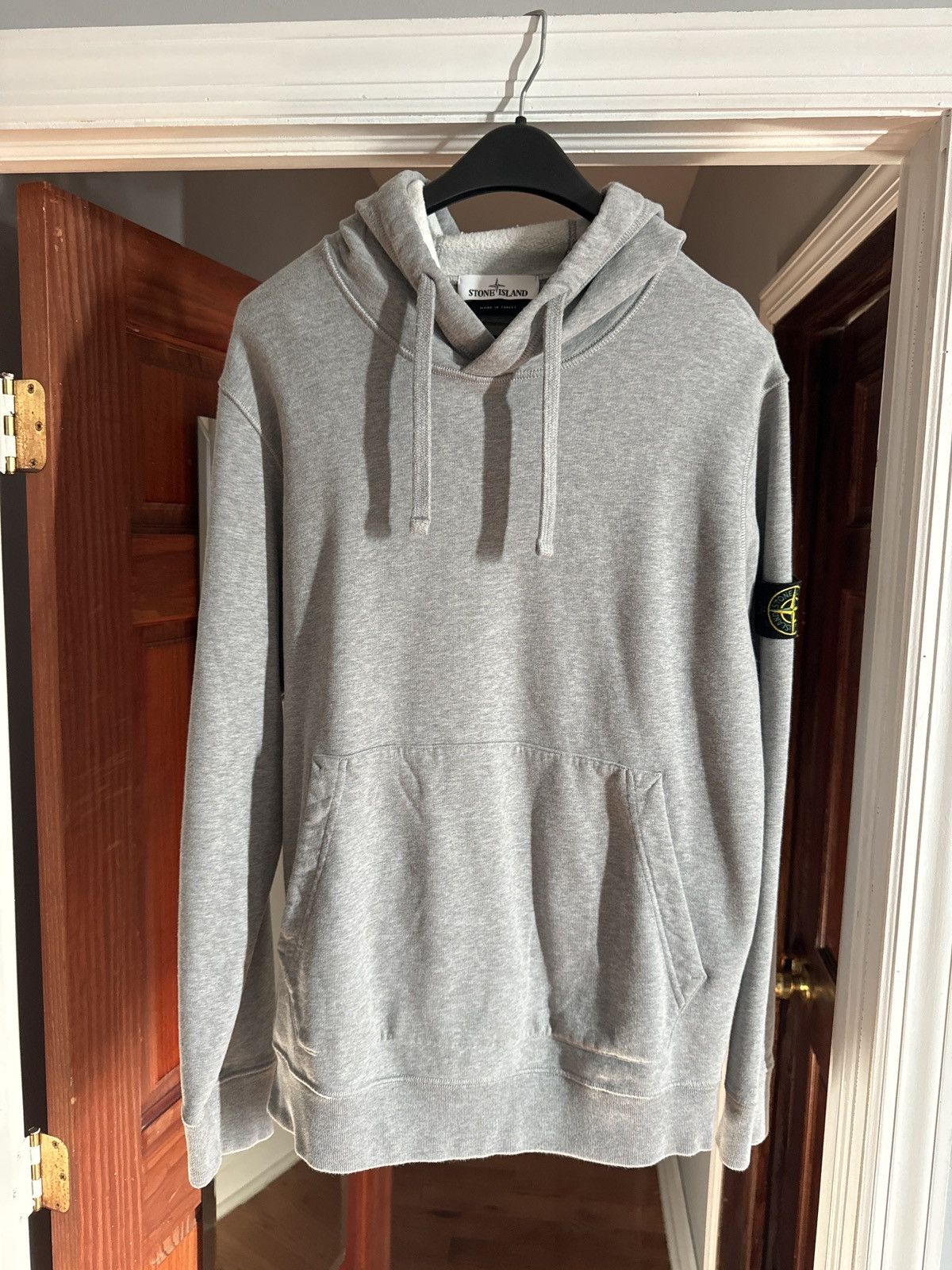 Stone Island Grey Hoodie