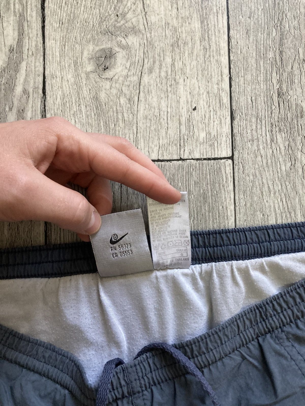 Nike × Vintage Vintage 90’s Nike shorts L y2k uk drill drip tech fleece acg Size US 34 / EU 50 - 9 Thumbnail