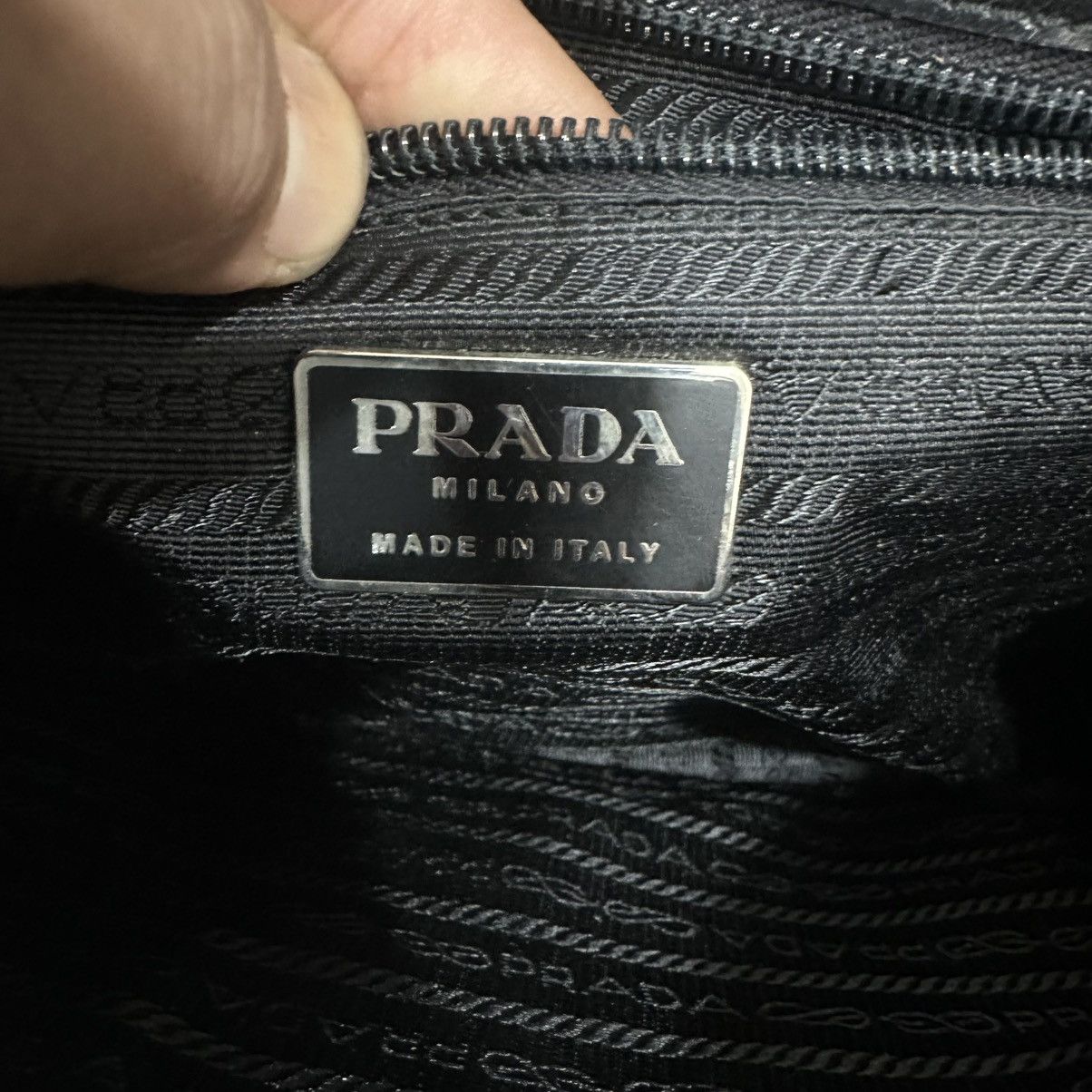 Prada PRADA VITELLO RE-EDITION 1995 TOP HANDLE BAG Size ONE SIZE - 16 Thumbnail