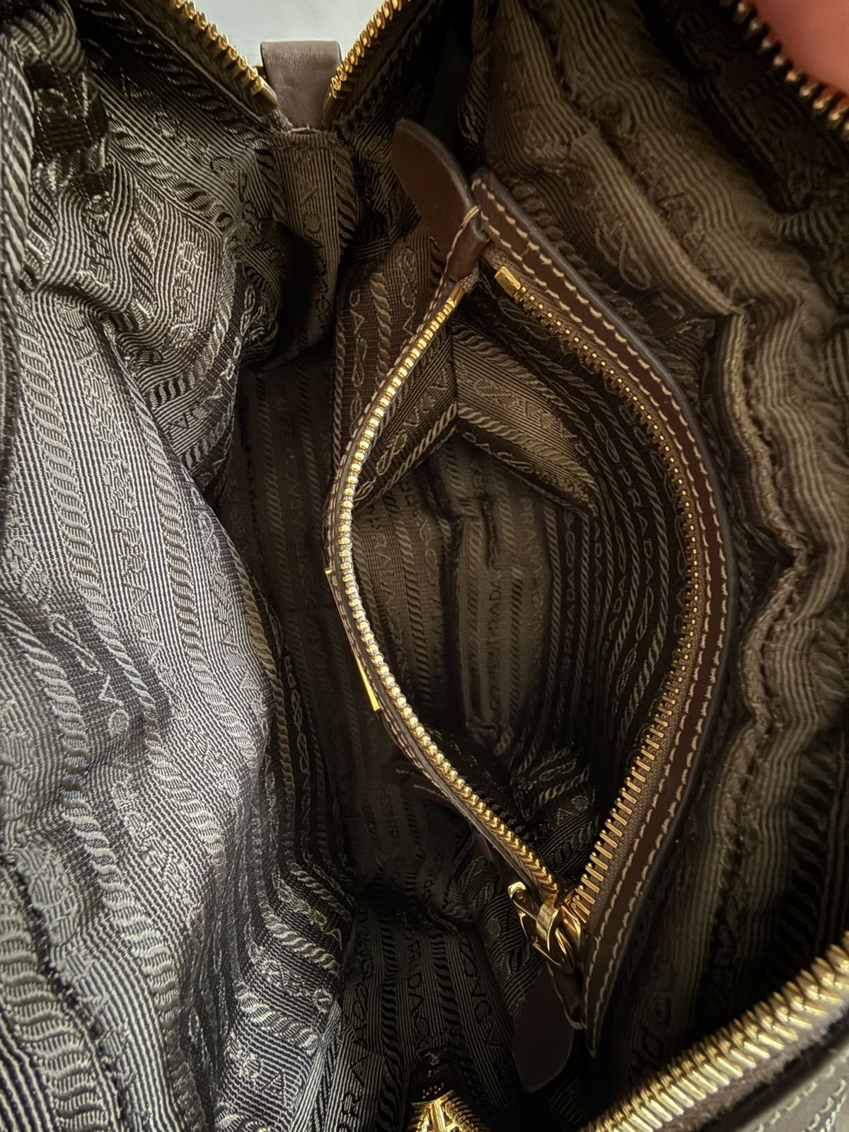 Prada City Calf-Trimmed Canapa Logo Camera Bag Size ONE SIZE - 12 Thumbnail