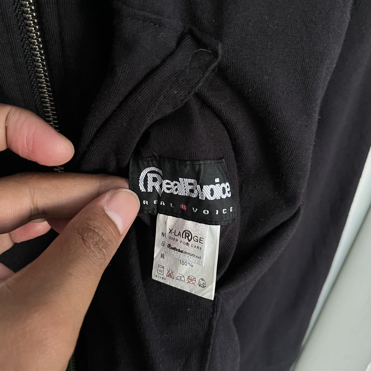 Japanese Brand Hoodies Reversible Real B Voice Japanese Brand Size US XL / EU 56 / 4 - 3 Thumbnail
