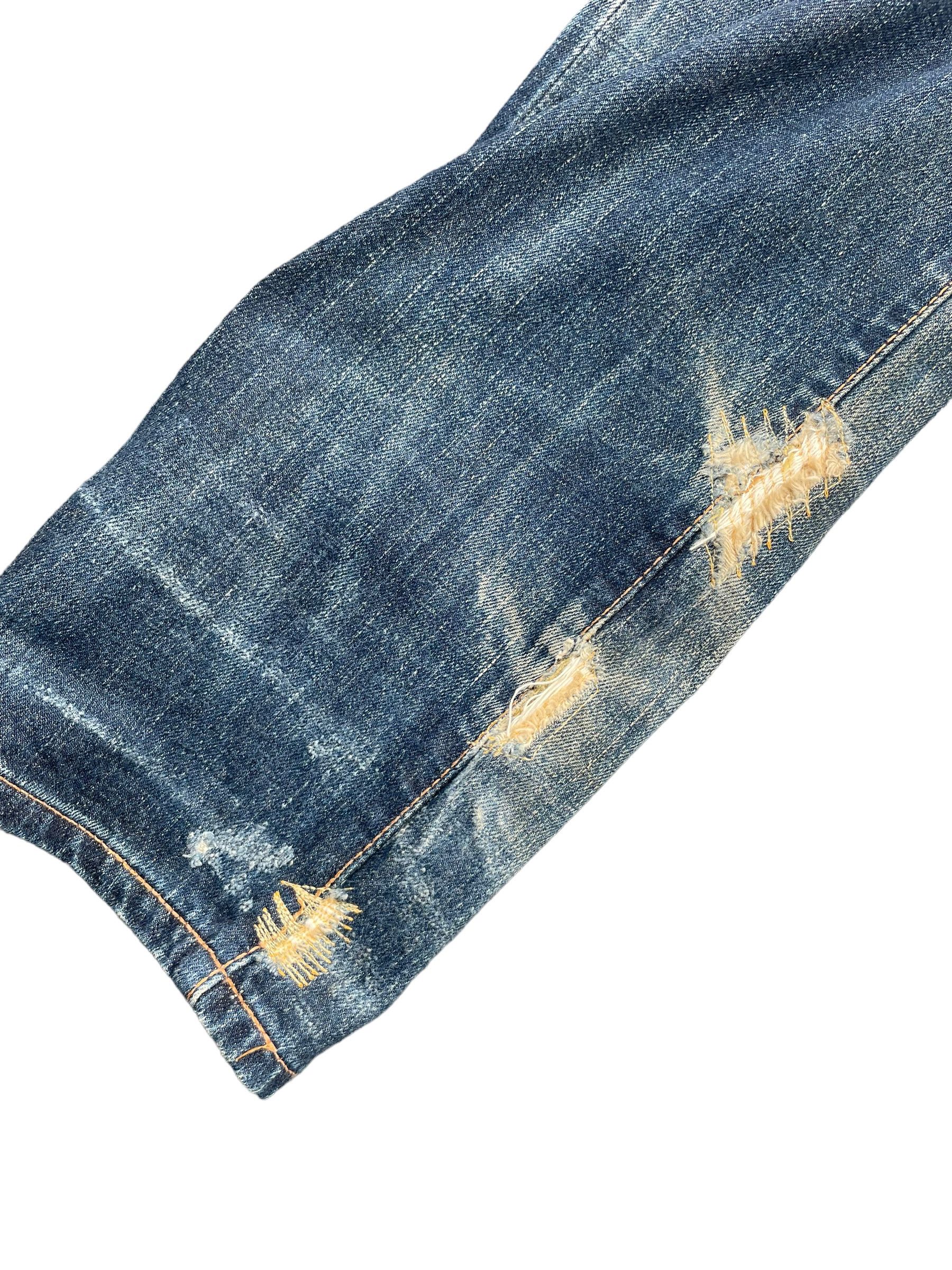 Edwin Vintage Edwin 505zxx Selvedge Distresed Denim Size US 32 / EU 48 - 7 Thumbnail