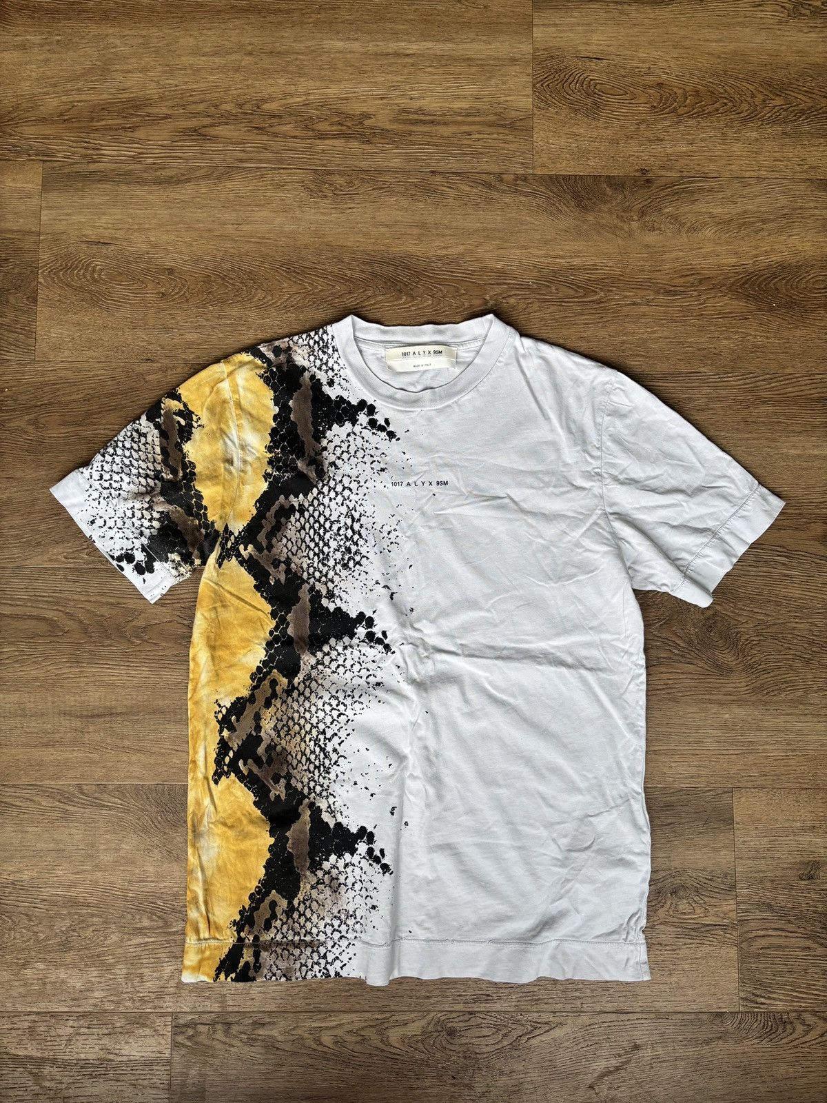 1017 ALYX 9SM 1017 ALYX 9SM python Animal Print Short-Sleeve Tee Size US S / EU 44-46 / 1 - 2 Thumbnail