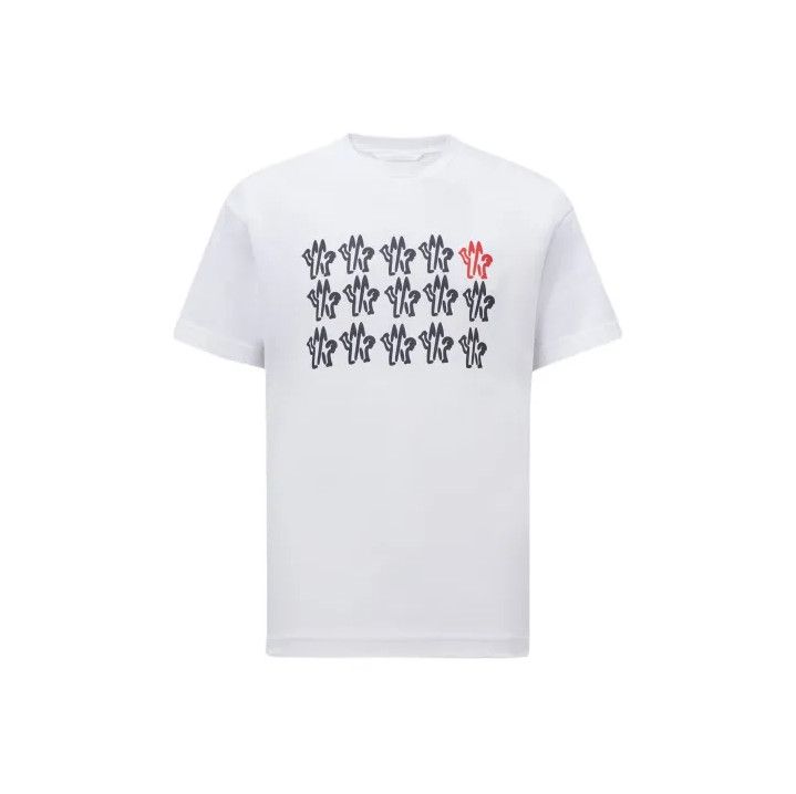 Moncler Moncler Logo Embossed Round Neck Short-Sleeve T-Shirt Size US XL / EU 56 / 4 - 1 Thumbnail