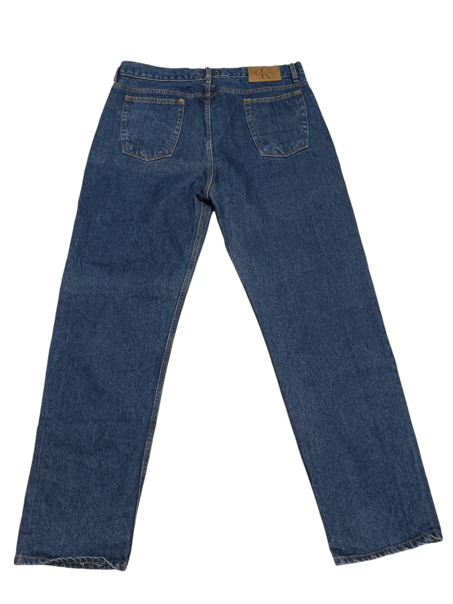 Calvin Klein CALVIN KLEIN VINTAGE 90S HEAVY COTTON BAGGY JEANS DENIM Size US 38 / EU 54 - 2 Thumbnail