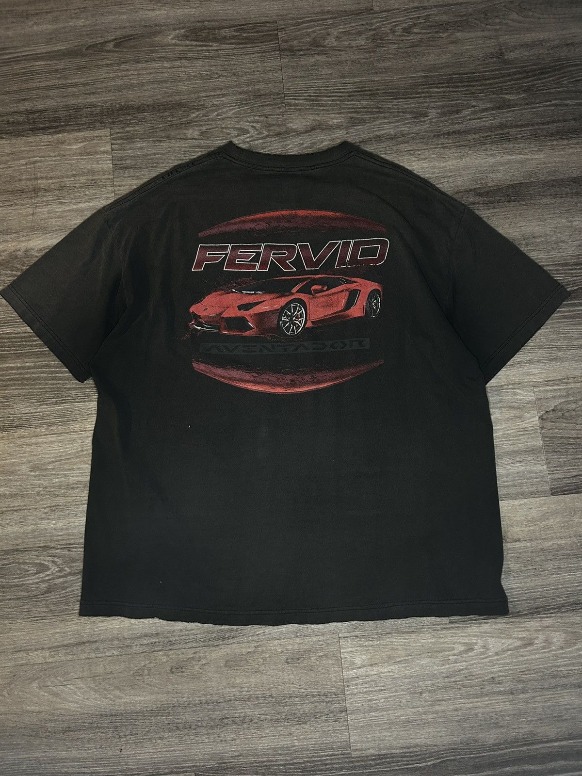 Vintage Vintage Ferrari Fervid Aventador t shirt Size US XXL / EU 58 / 5 - 3 Thumbnail