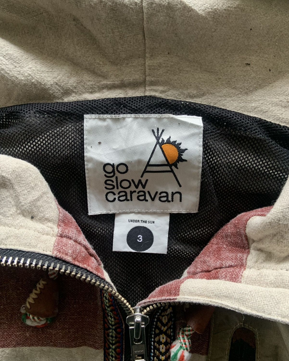 go slow caravan Go Slow Caravan Color Block Jacket Size US L / EU 52-54 / 3 - 4 Thumbnail