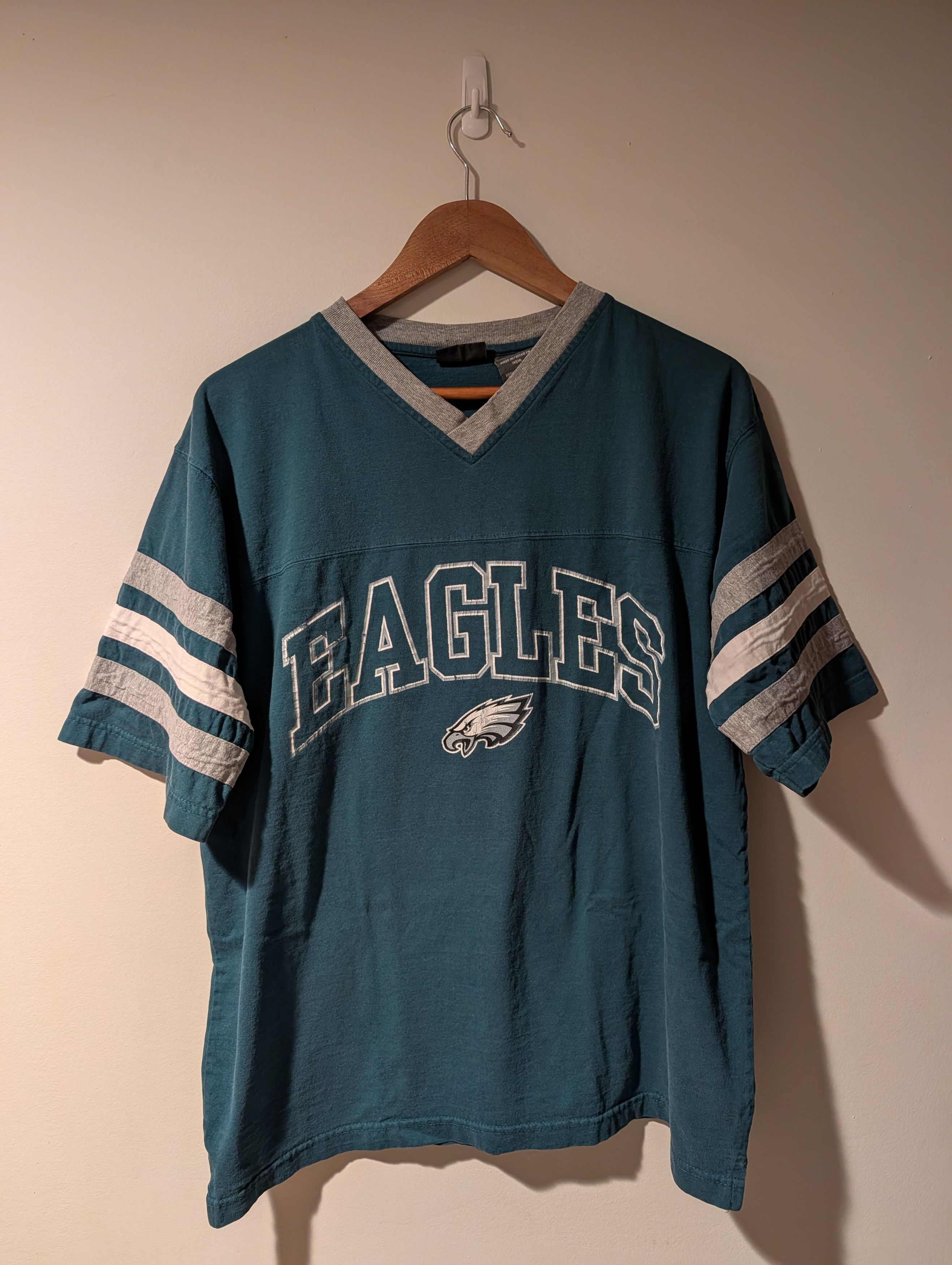 Vintage Y2K Philadelphia Eagles NFL 3/4 Sleeve T-Shirt