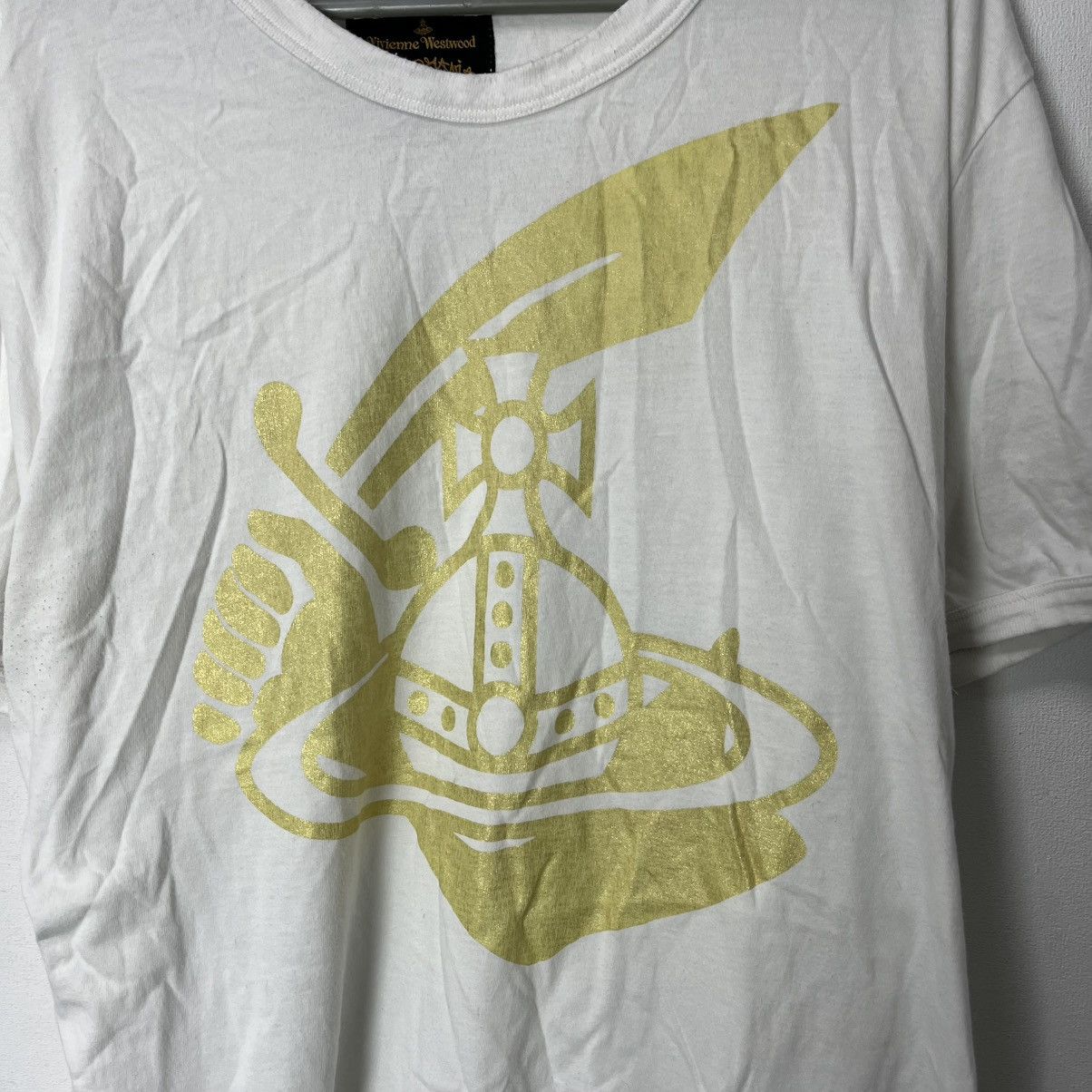 Vivienne Westwood Vivienne Westwood Anglomania Chaos Big Logo T Shirt Size US XL / EU 56 / 4 - 5 Thumbnail