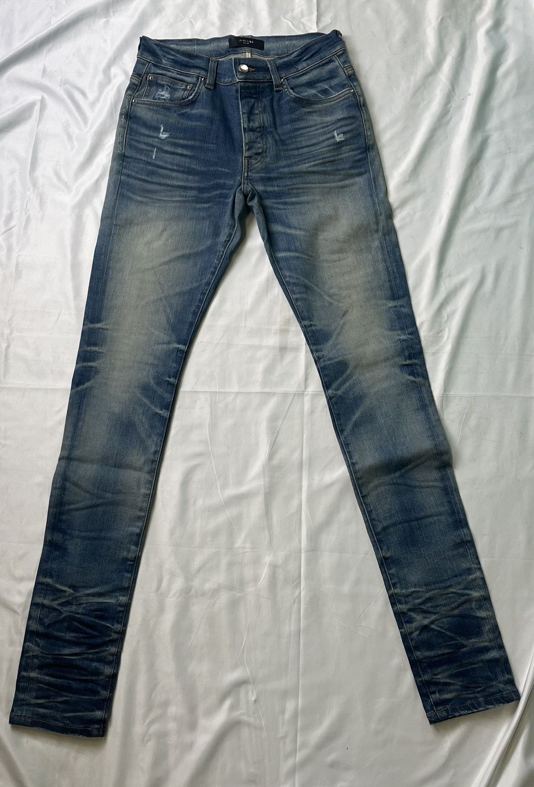 Amiri Honeycomb Stack Jeans