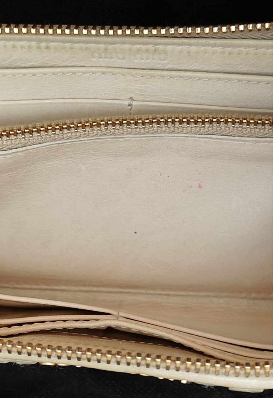 Miu Miu Miu Miu Long Wallet Size ONE SIZE - 14 Thumbnail
