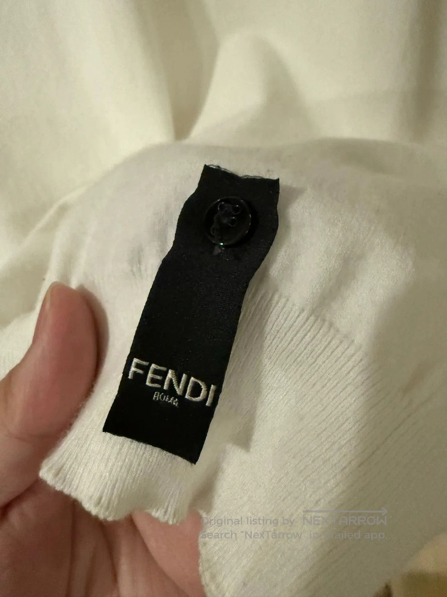 Fendi FENDI Double F Embossed Knit Polo. Size US M / EU 48-50 / 2 - 4 Thumbnail