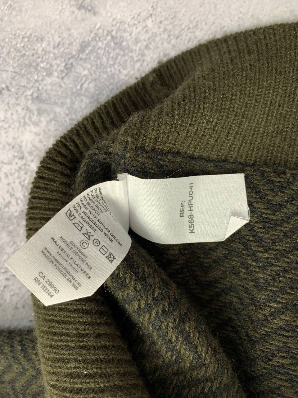 MAJESTIC FILATURES Majestic Filatures cashmere sweater size (S-M) color green Size US S / EU 44-46 / 1 - 5 Thumbnail