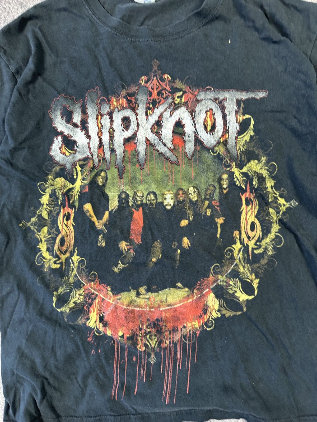 Band Tees Vintage Slipknot Bands Tees T-shirt Streetwear Vintage USA L Size US L / EU 52-54 / 3 - 2 Thumbnail