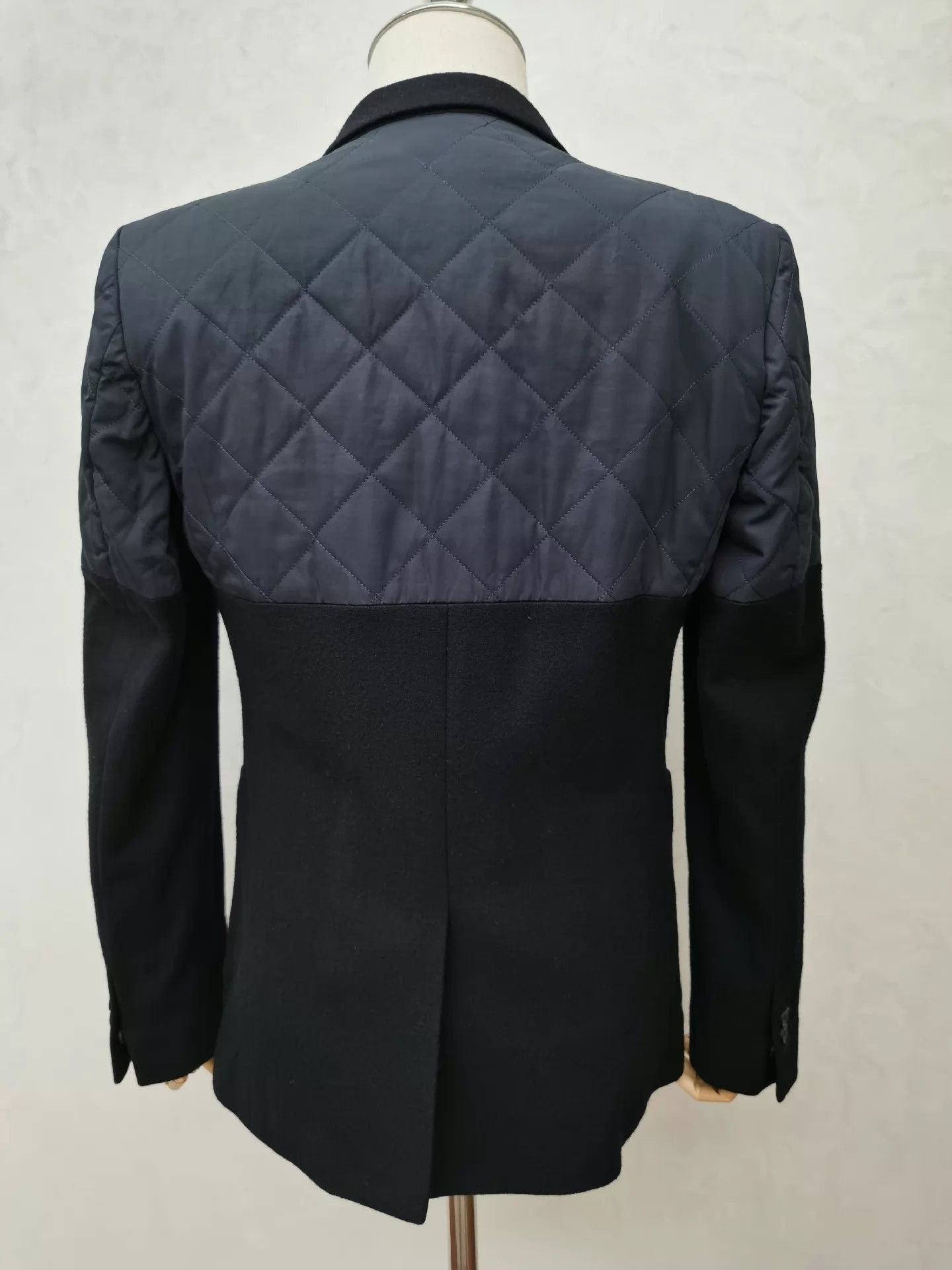 Melindagloss MELINDAGLOSS 100% Wool Color Blocked Coat Size 46 Size US S / EU 44-46 / 1 - 5 Thumbnail
