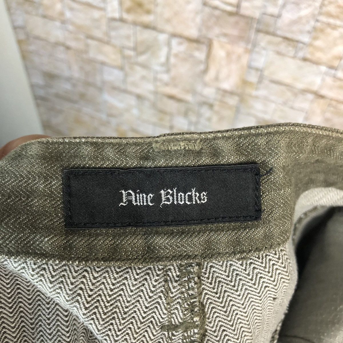 If Six Was Nine Nine Blocks faded utility Cargo Multipocket Pants #A813 Size US 32 / EU 48 - 21 Thumbnail