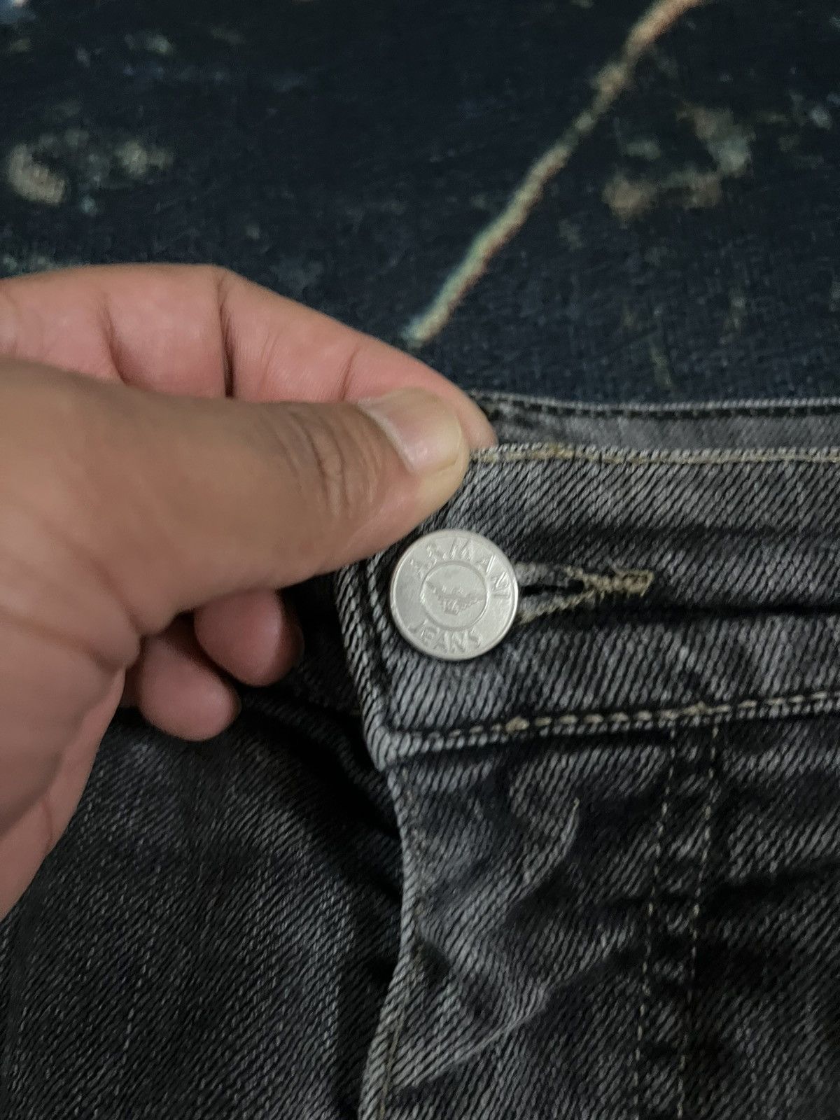 Armani × Giorgio Armani × Jean Armani Jeans grey Size US 38 / EU 54 - 4 Thumbnail