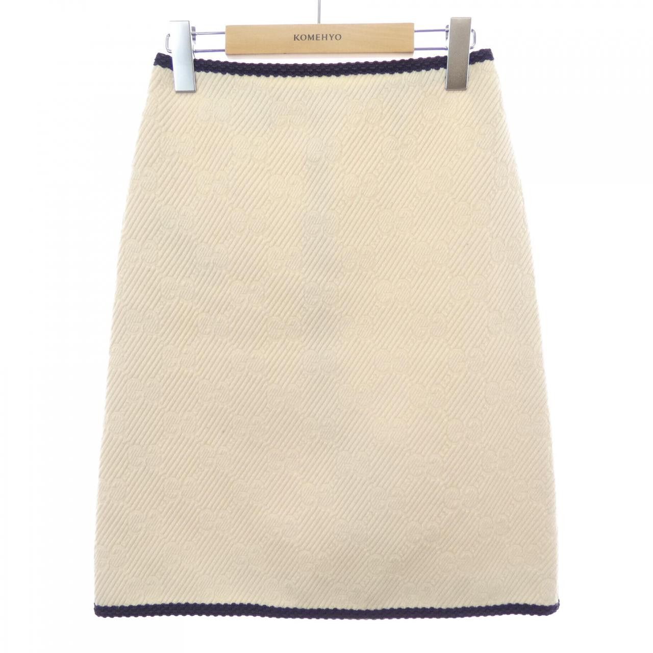 Gucci Gucci Gucci GG Pattern Skirt Textile Skirts 577898ZABI9 DUTY FREE for USA Size ONE SIZE - 1 Thumbnail