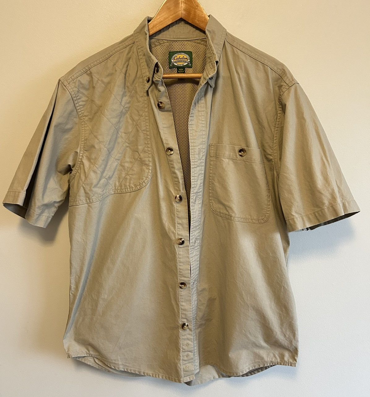 Cabelas Cabelas Short Sleeve Hunting Shooting Vented Cotton Shirt Size US M / EU 48-50 / 2 - 5 Thumbnail
