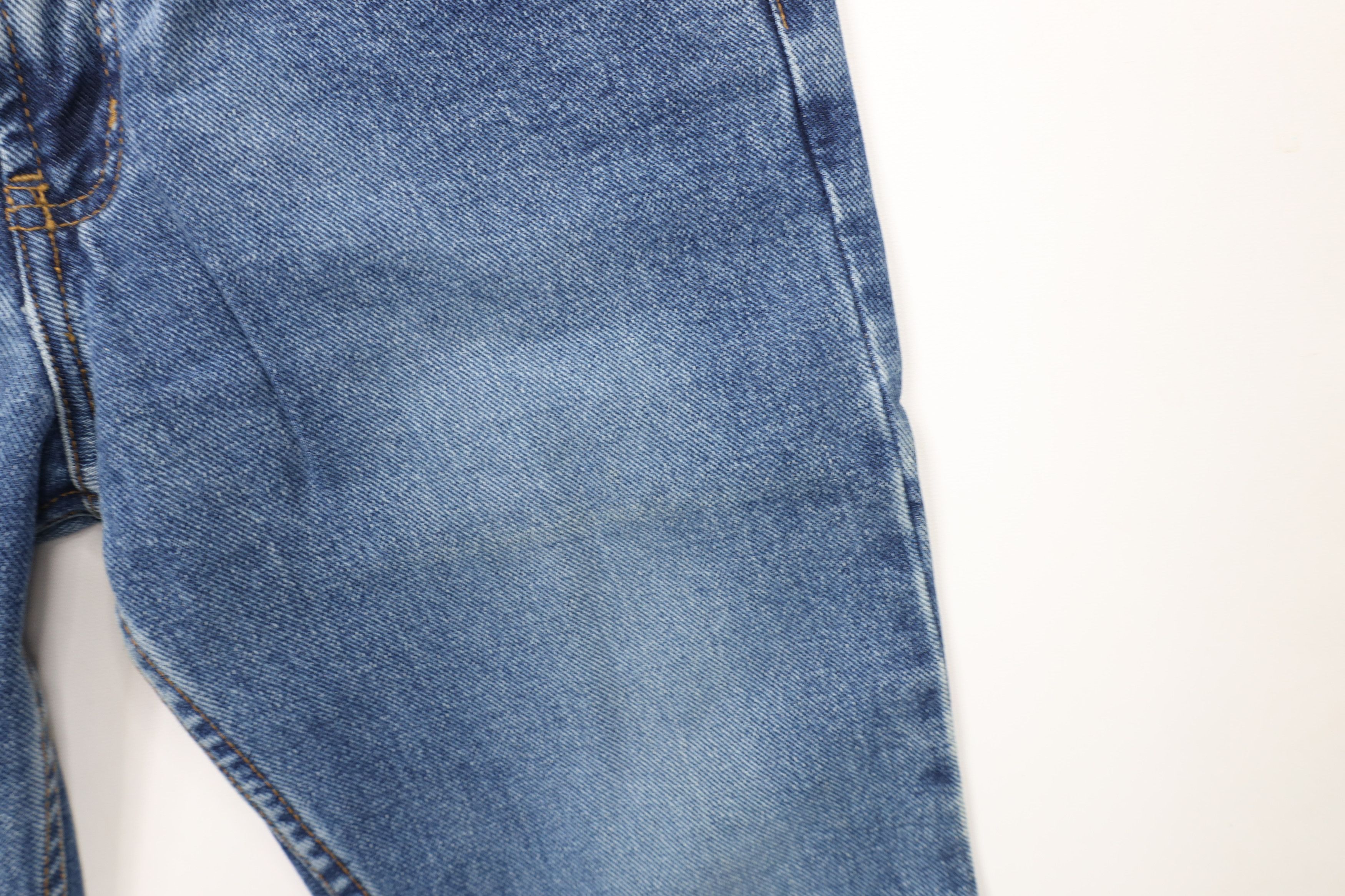 Vintage Vintage 90s Y2K Babydoll Flared Wide Leg Denim Jeans Blue Size 27" / US 4 / IT 40 - 6 Thumbnail