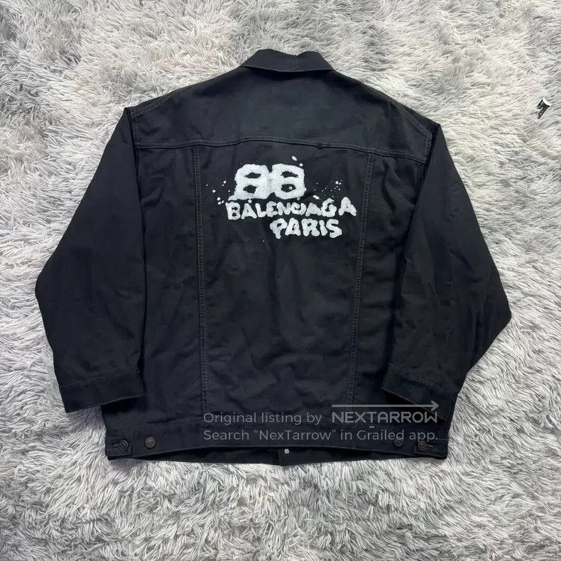 ジャケット・アウター BALENCIAGA DENIM TRACK JACKET Balenciaga Balenciaga Denim Track Jacket | Grailed