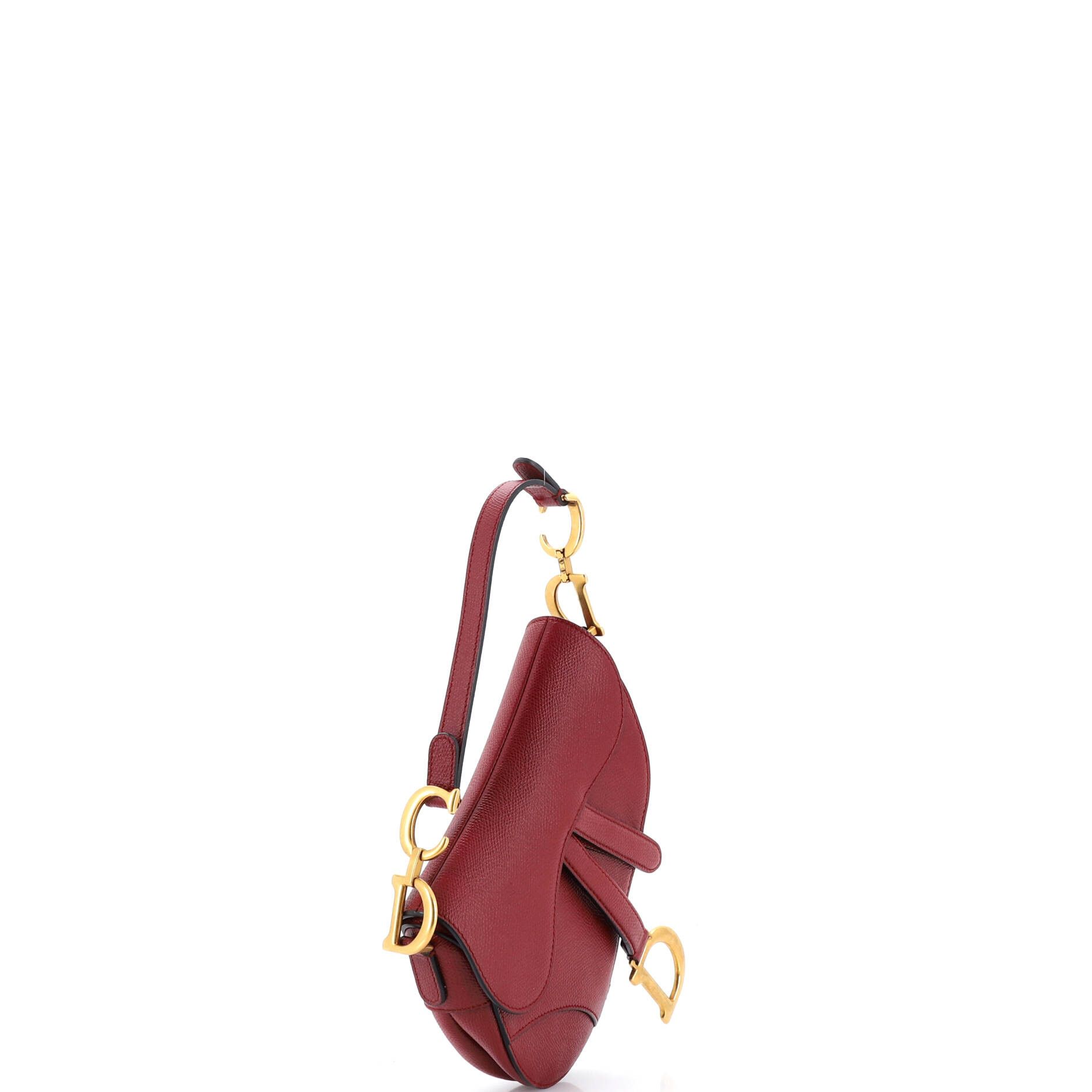 Dior Saddle Handbag Leather Mini Size ONE SIZE - 1 Thumbnail