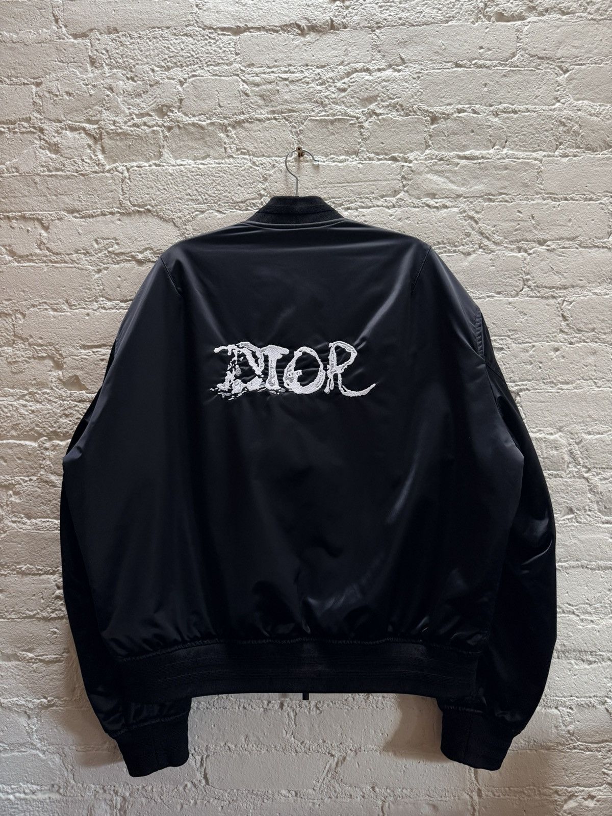 Dior FW21 Peter Doig Satin Nylon Bomber Jacket Size US XXL / EU 58 / 5 - 1 Thumbnail