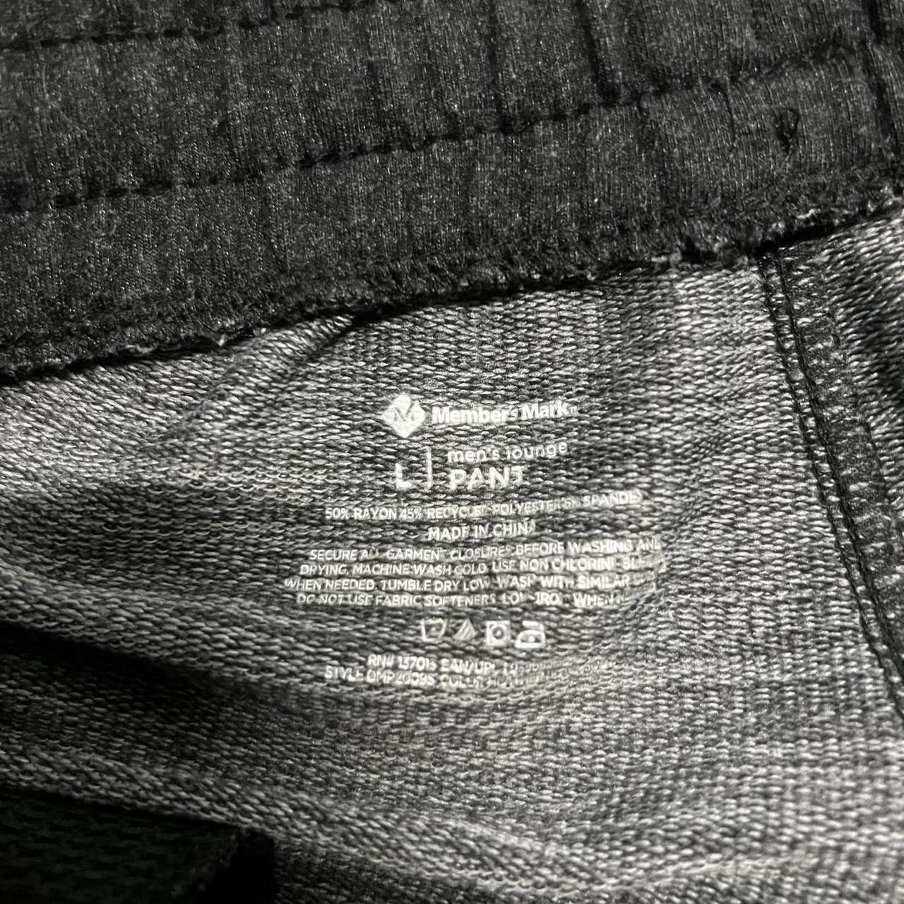Japanese Brand × Vintage Vintage Y2K Black Loungewear Sweatpants with Pockets! Size US 34 / EU 50 - 6 Thumbnail