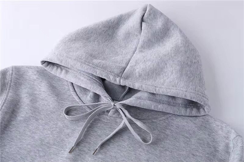Japanese Brand × Vintage Basic Gray Hoodie Sweatshirt Size US M / EU 48-50 / 2 - 2 Thumbnail