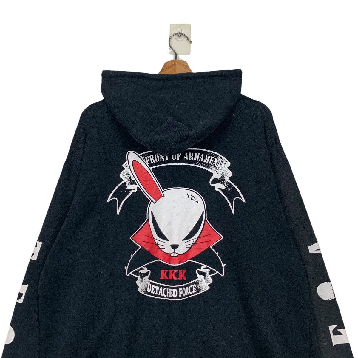 Japanese Brand REGULUS ROCK The Front Of Armament Big Logo Hoodie 2428-C109 Size US XL / EU 56 / 4 - 2 Thumbnail