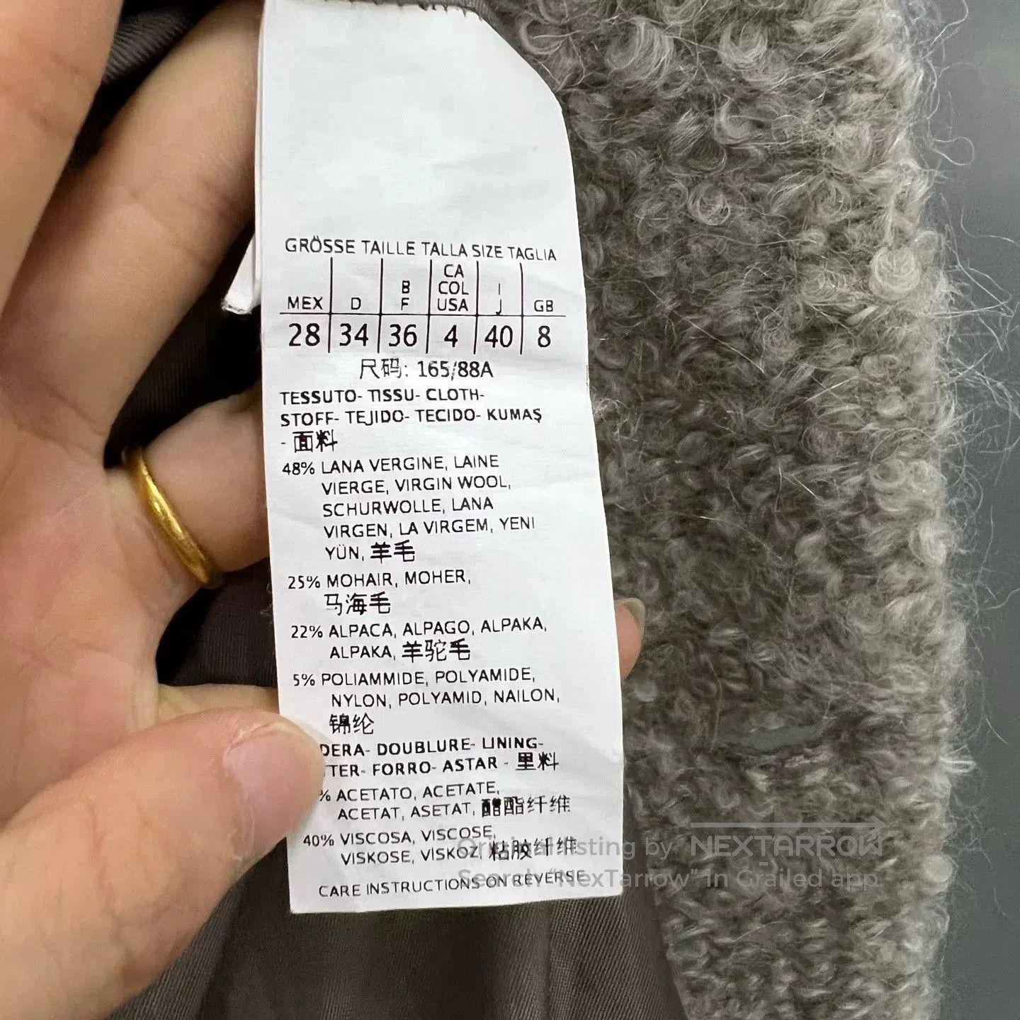 Max Mara MaxMara Wool Coat Size 8. Size M / US 6-8 / IT 42-44 - 3 Thumbnail