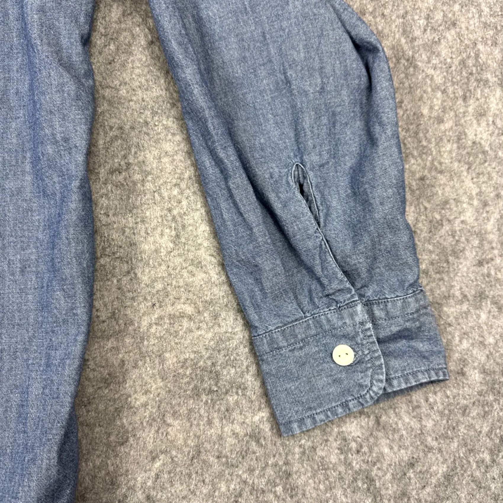 Levi's Levi Strauss Jackson Worker Denim Shirt Mens Relaxed Fit Size XXL Blue Chambray Size US XXL / EU 58 / 5 - 4 Thumbnail