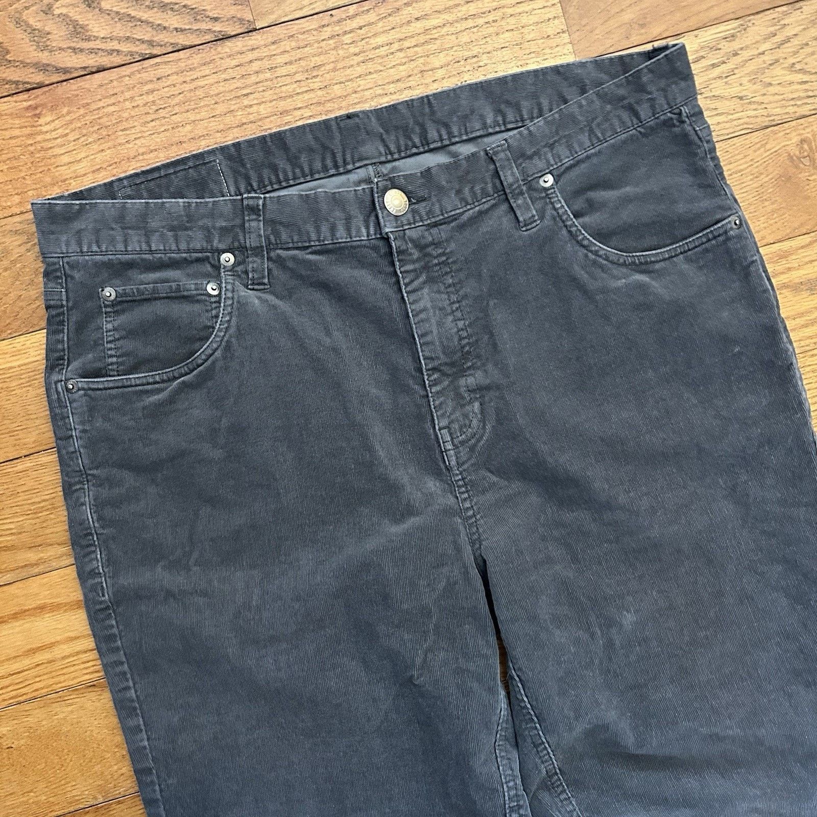 Vuori Vuori Optimist 5 Pocket Corduroy Chino Pants Grey 36x30 Size US 36 / EU 52 - 2 Thumbnail