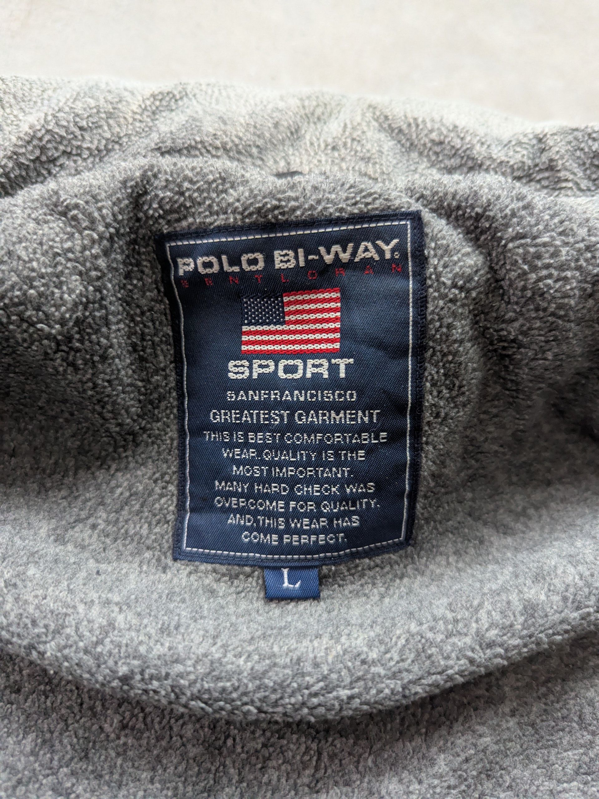 Japanese Brand × Vintage Vintage Polo Bi Way Sport Jacket Size US L / EU 52-54 / 3 - 16 Thumbnail
