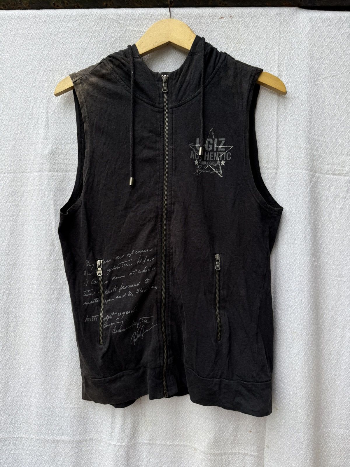 Hysteric Glamour Ugiz poem graphic zip hoodie ifsix lgb style Size US M / EU 48-50 / 2 - 2 Thumbnail