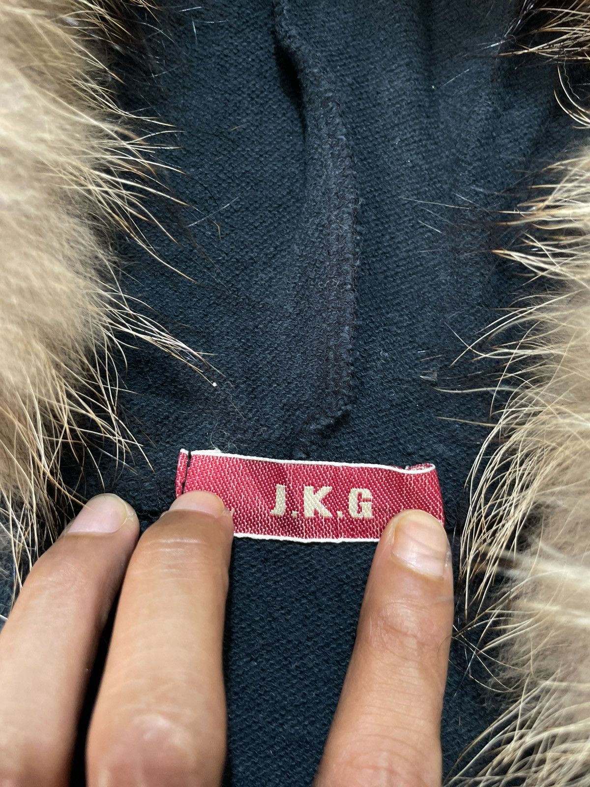 If Six Was Nine Y2k JKG Zip Fur Hoodie Ifsix Lgb gothic style Size M / US 6-8 / IT 42-44 - 4 Thumbnail