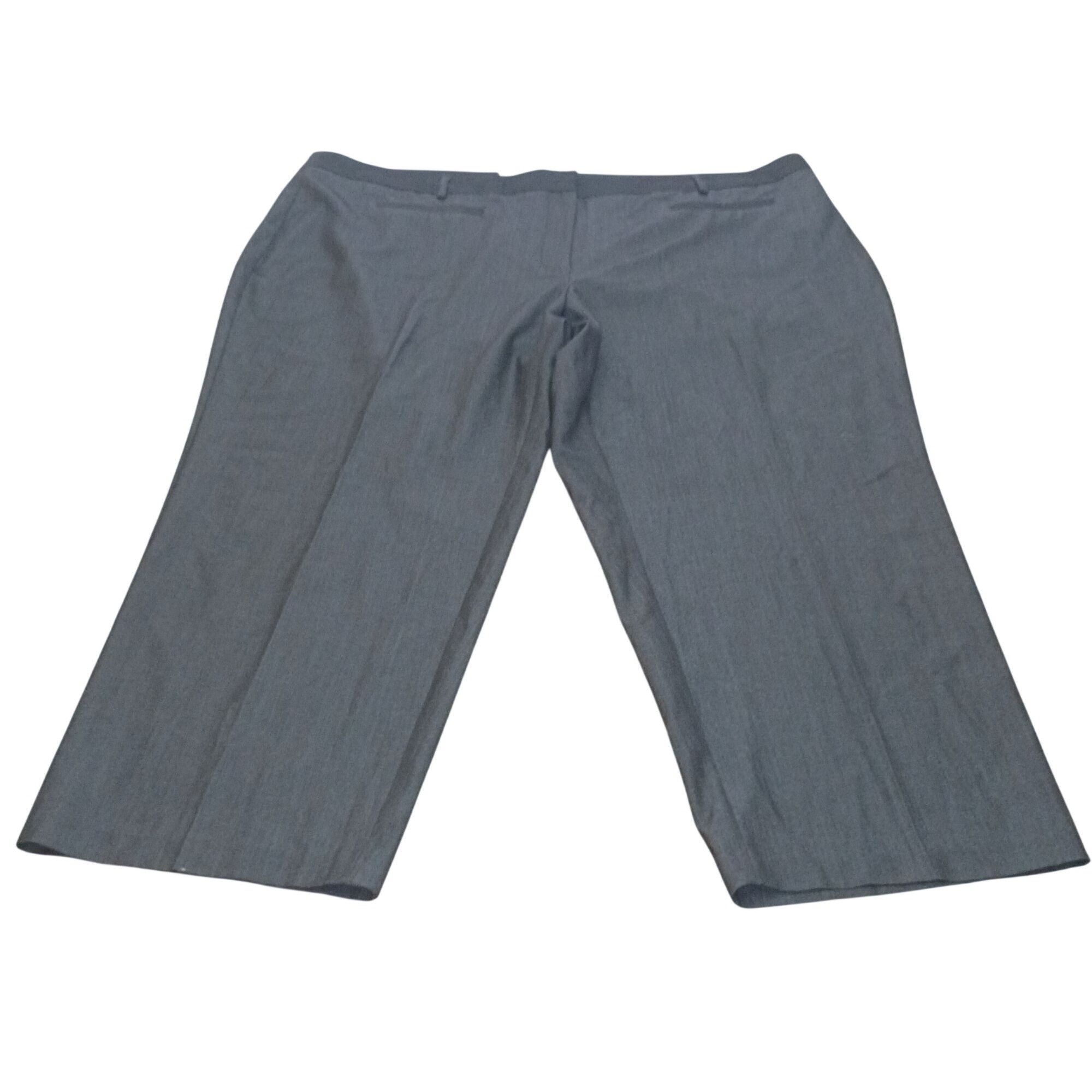 Avenue Avenue Studio Womens Petite Dress Pants Gray Size 26 Flat Fr Size 26" / US 2 / IT 38 - 1 Thumbnail