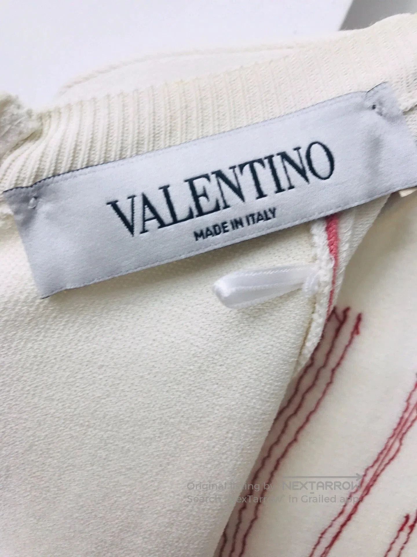 Valentino Valentino White Beaded Short. Size S / US 4 / IT 40 - 3 Thumbnail