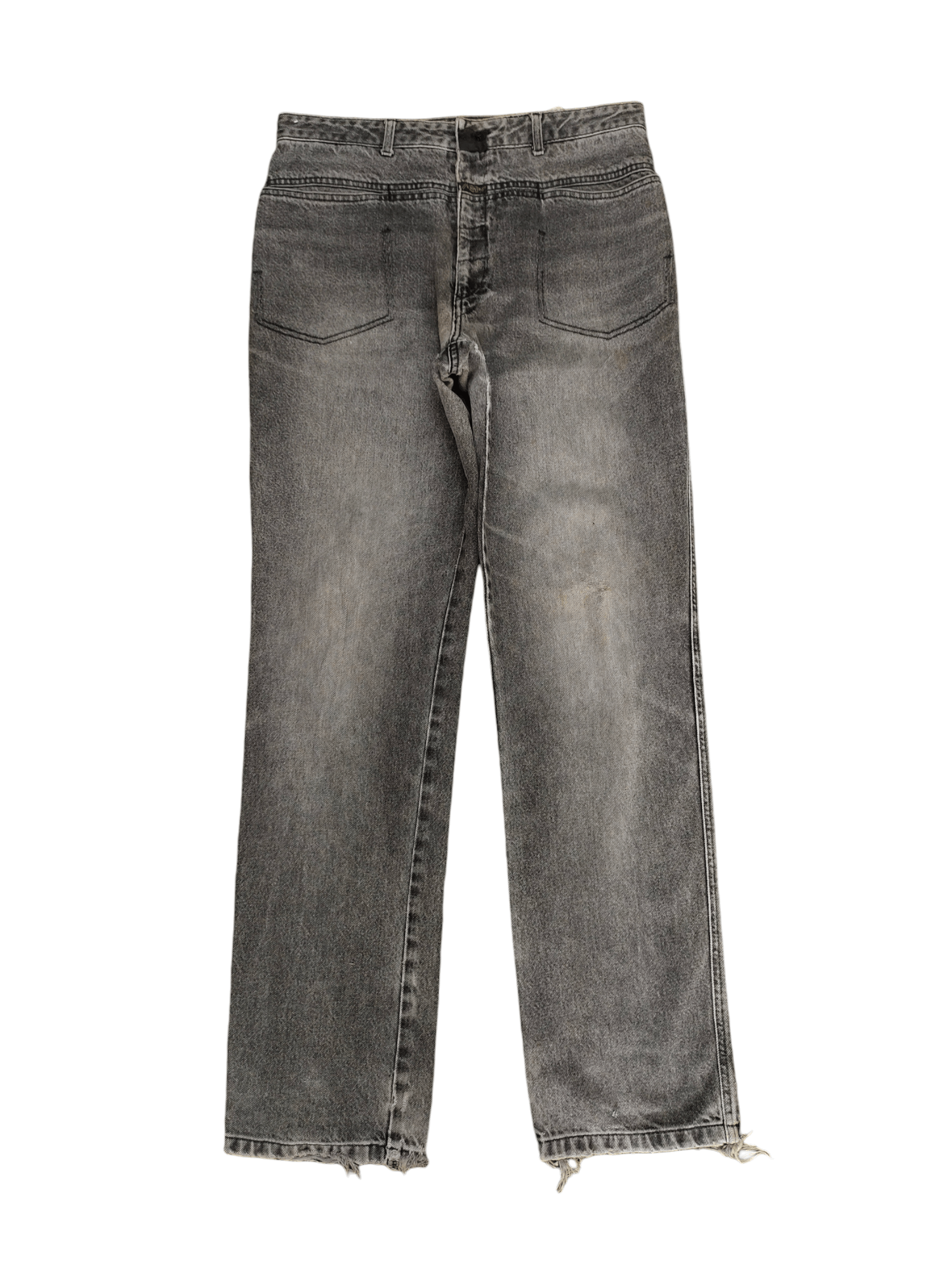 Marithe Francois Girbaud Stone Washed Distress Denim Jeans