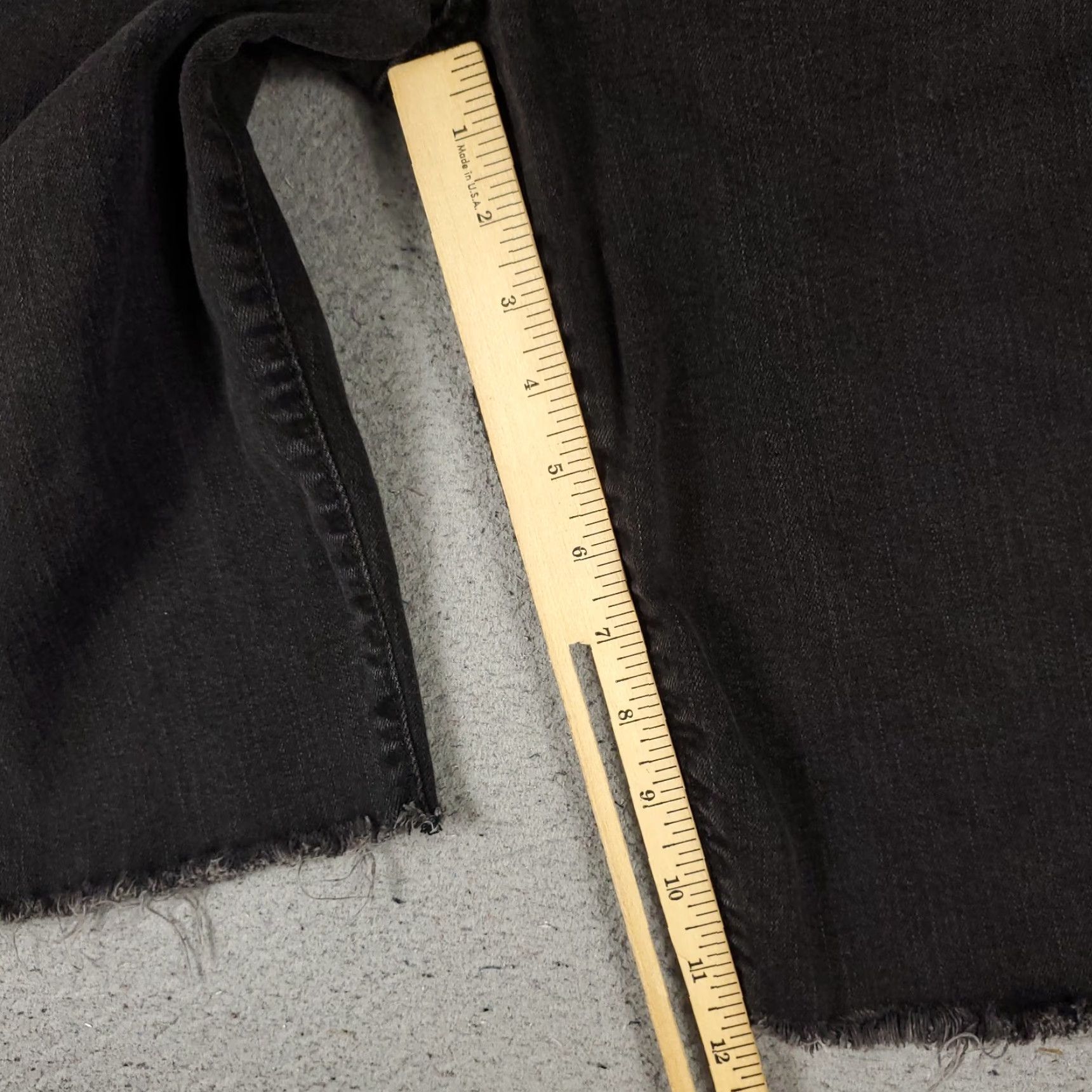 True Religion True Religion Bermuda Shorts Mens 36 Black Relaxed Denim Size US 36 / EU 52 - 6 Thumbnail