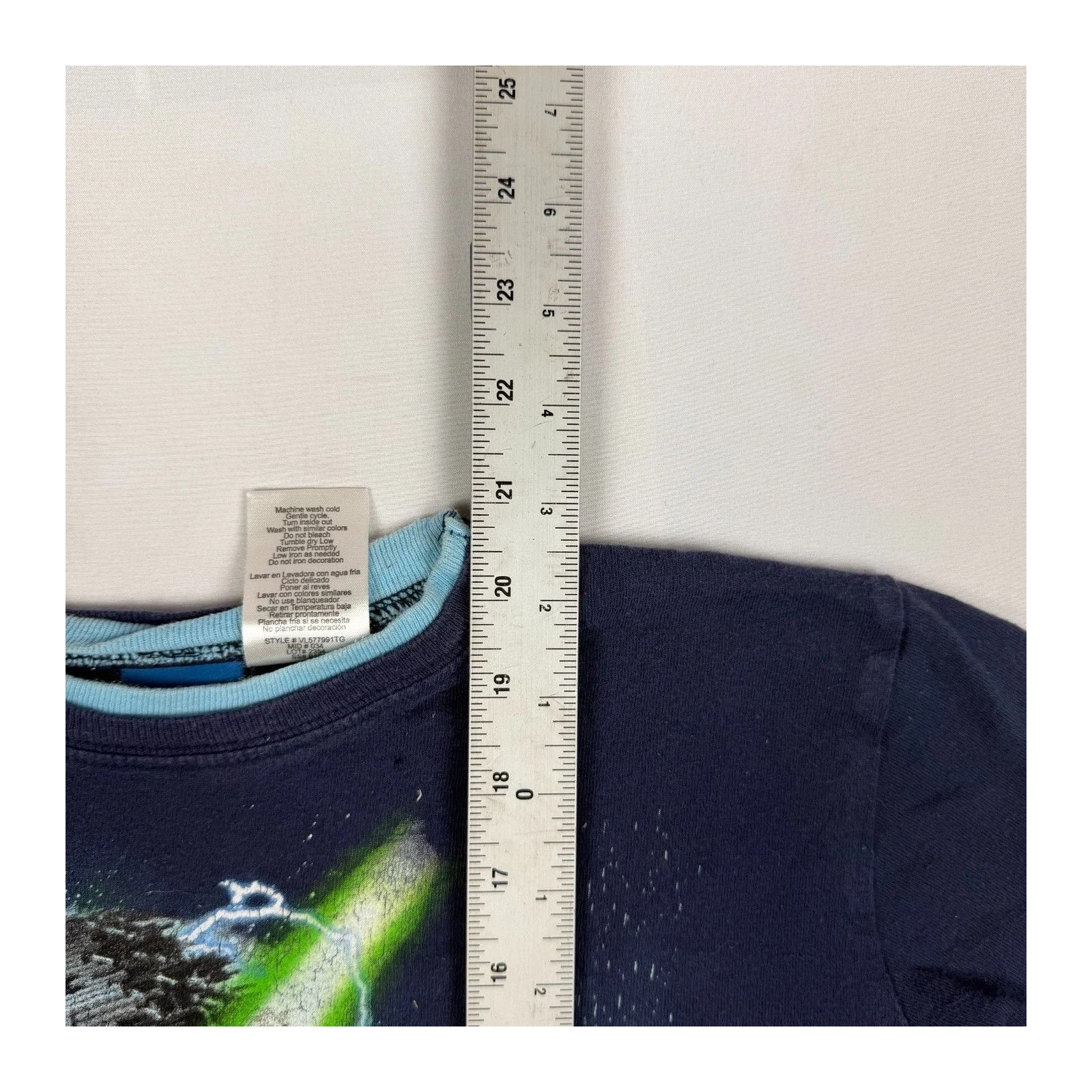 Vintage Lego Star Wars Jedi Graphic T-Shirt Long Sleeve Navy Blue Bo Size US M / EU 48-50 / 2 - 3 Thumbnail