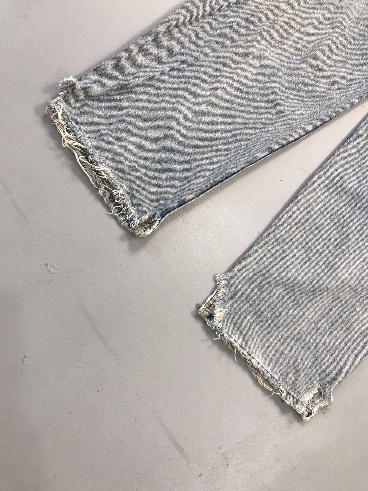 Vintage Levi’s silver tab damaged denim
