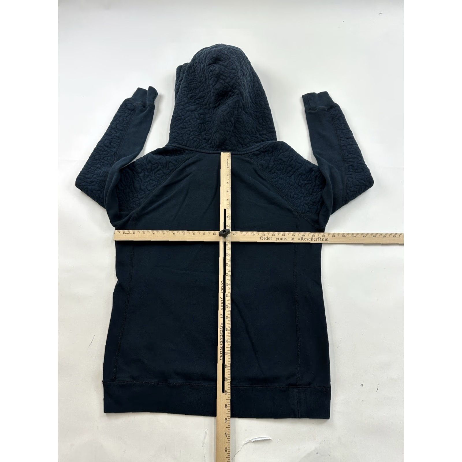 Nike Nike Hoodie Sweatshirt Womens Small Black Cowl Neck Pullover Pockets Size S / US 4 / IT 40 - 3 Thumbnail