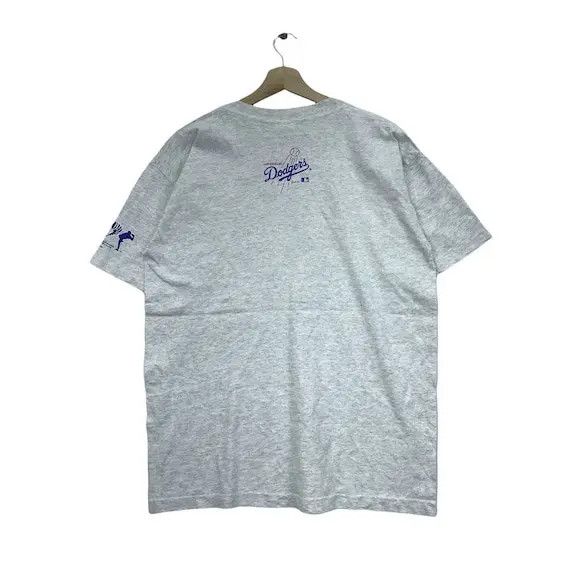 MLB Vtg 1995 HIDEO NOMO MLB La Dodgers Baseball Tee Shirt Japan Size US M / EU 48-50 / 2 - 3 Thumbnail
