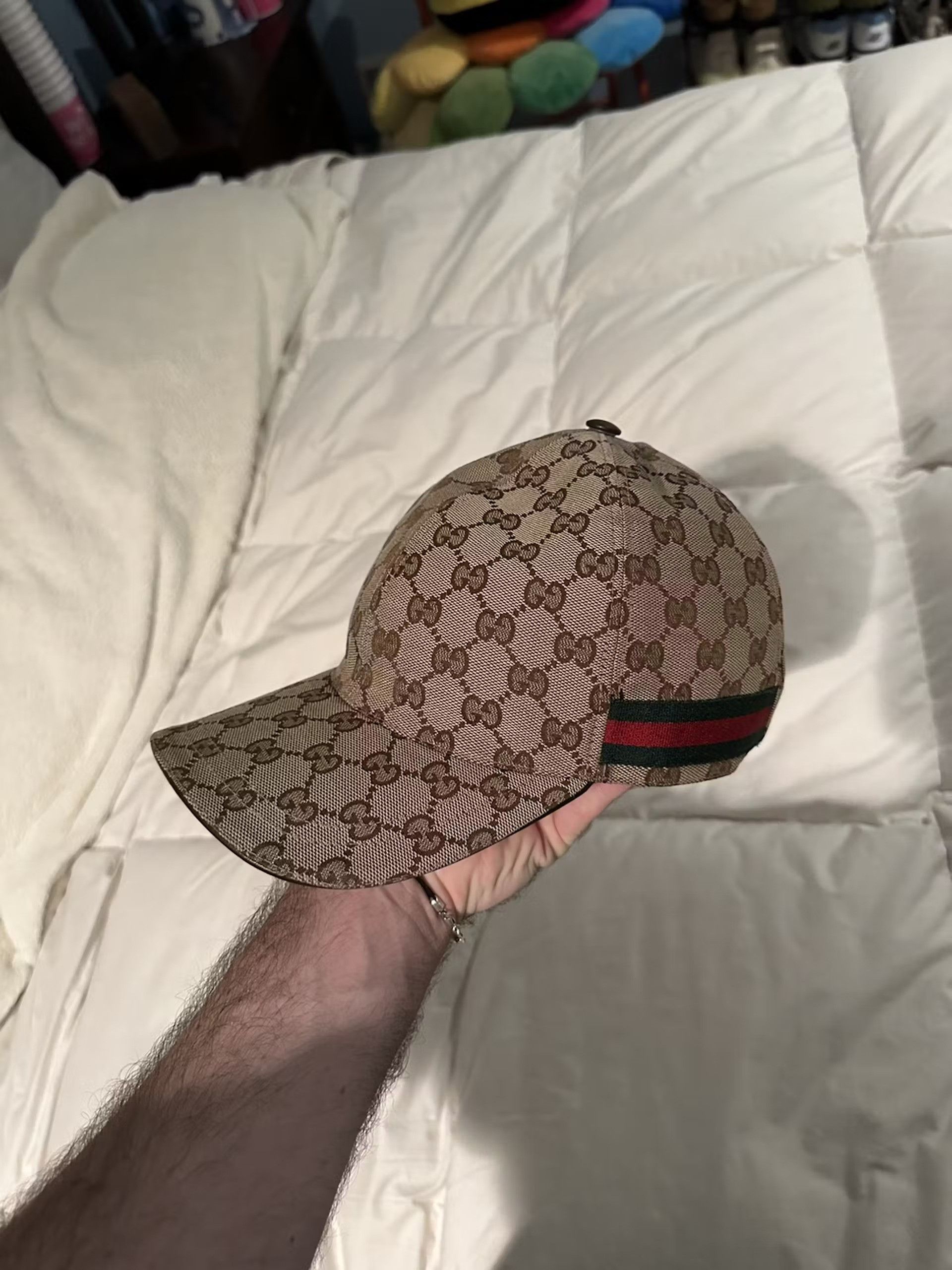 Gucci Gucci GG Canvas Baseball Cap Hat Size Large Size ONE SIZE - 2 Thumbnail